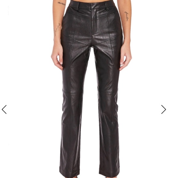 Steele Riley vegan leather pants - Picture 6 of 8